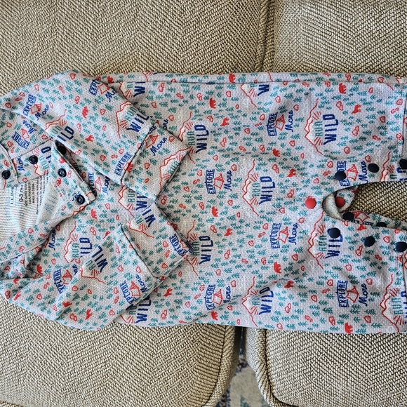 LL Bean infant 0-3 month thermal base layer onesie. - Picture 2 of 2